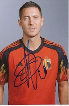 Eden Hazard   Belgien  Fußball  Autogramm Foto  original signiert 