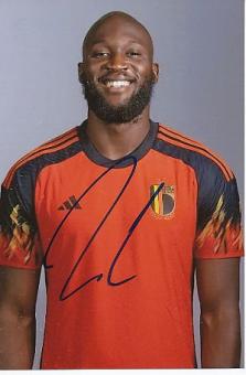 Romelu Lukaku   Belgien  Fußball  Autogramm Foto  original signiert 