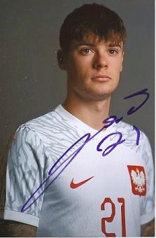Nicola Zalewski  Polen Fußball  Autogramm Foto  original signiert 