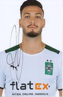 Ramy Bensebaini   Borussia Mönchengladbach  Fußball  Autogramm Foto  original signiert 