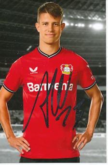 Adam Hlozek  Bayer 04 Leverkusen  Fußball  Autogramm Foto  original signiert 