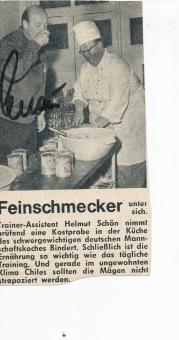 Helmut Schön † 1996  DFB Fußball Bild original signiert 