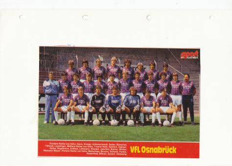 VFL Osnabrück  Mannschaftsbild Fußball original signiert 