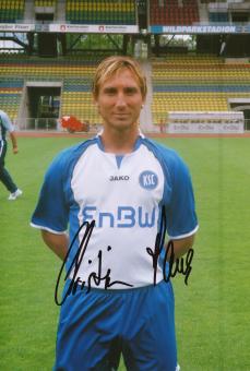 Christian Hassa  Karlsruher SC  Fußball Autogramm 20x30 cm Foto original signiert 