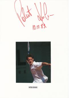 Patrik Kühnen  Tennis  Tennis Autogramm Karte  original signiert 