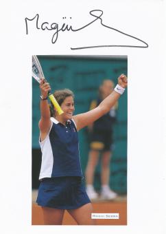 Magui Serna  Spanien  Tennis  Tennis Autogramm Karte  original signiert 