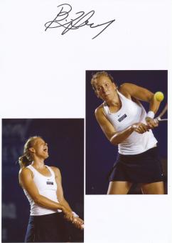 Barbora Strycova  Tschechien  Tennis  Tennis Autogramm Karte  original signiert 