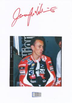 Jeremy Mc Williams   Motorrad Autogramm Karte  original signiert 