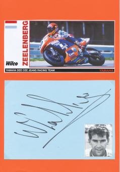 Wilco Zeelenberg  Motorrad Autogramm Karte  original signiert 