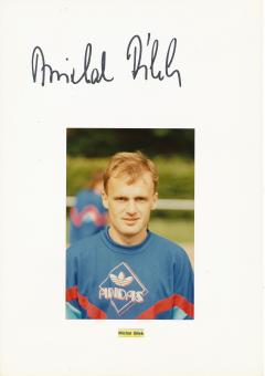 Michal Bilek  Tschechien  Fußball Autogramm 30 x 20 cm Karte original signiert 