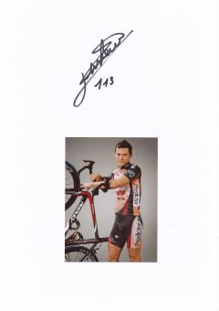 Bjorn Leukemans  Radsport  Autogramm Karte original signiert 