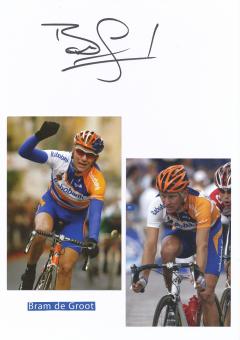 Bram de Groot   Radsport  Autogramm Karte original signiert 