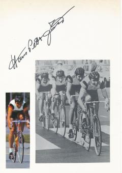 Hans Peter Jakst   Radsport  Autogramm Karte original signiert 