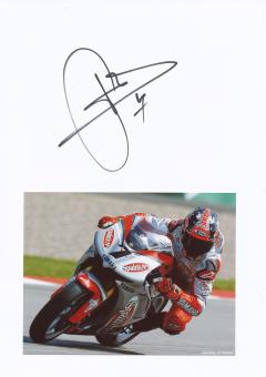 Carlos Checa  Spanien   Motorrad Autogramm Karte  original signiert 