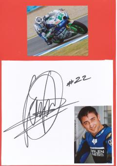 Ivan Silva  Spanien  Motorrad Autogramm Karte  original signiert 