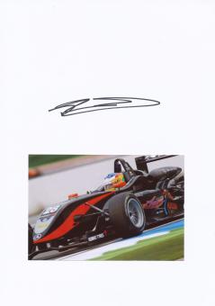 Roberto Merhi  Formel 1   Auto Motorsport Autogramm Karte  original signiert 