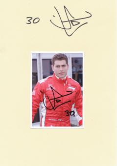 2  x  Basil Shaaban  Libanon   Auto Motorsport Autogramm Karte  original signiert 