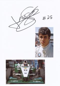Tiago Geronimi  Brasilien   Auto Motorsport Autogramm Karte  original signiert 