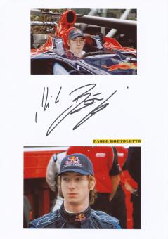 Paolo Bortolotto  Auto Motorsport Autogramm Karte  original signiert 