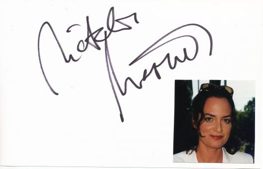 Natalia Wörner  Film & TV   Autogramm Karte  original signiert 
