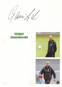 Holger Stanislawski  TSG 1899 Hoffenheim   Autogramm Karte  original signiert 