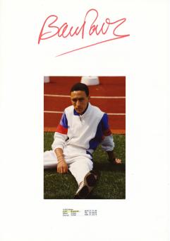 Brahim Boutayeb  Marokko   Leichtathletik  Autogramm Karte  original signiert 