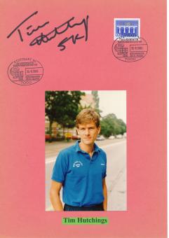 Tim Hutchings  Großbritanien   Leichtathletik  Autogramm Karte  original signiert 