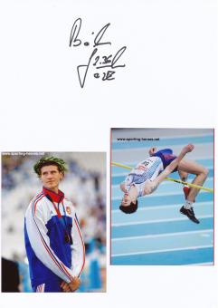 Jaroslav Baba  Tschechien  Leichtathletik  Autogramm Karte  original signiert 