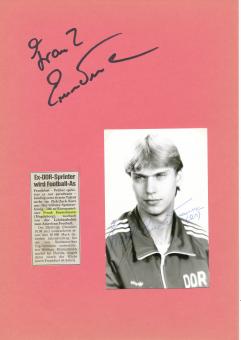 2  x  Frank Emmelmann  DDR  Leichtathletik  Autogramm Karte  original signiert 