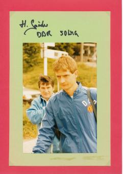 Hartwig Gauder  DDR  Leichtathletik  Autogramm Karte  original signiert 