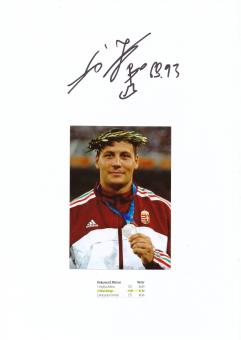 Zoltan Kovago  Ungarn   Leichtathletik  Autogramm Karte  original signiert 