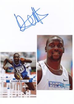 Ladij Doucoure  Frankreich   Leichtathletik  Autogramm Karte  original signiert 