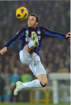 Giampaolo Pazzini  Inter Mailand  Fußball 30 x 20 cm Autogramm Foto original signiert 