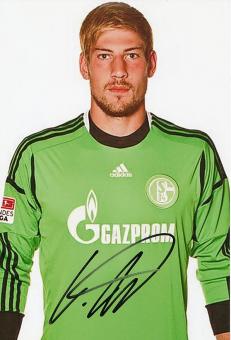 Lars Unnerstall  FC Schalke 04  Fußball 30 x 20 cm Autogramm Foto original signiert 