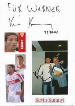 2  x  Kevin Kuranyi  VFB Stuttgart   Fußball Autogramm Karte  original signiert 