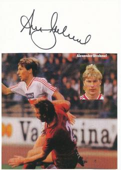 Alexander Strehmel  VFB Stuttgart   Fußball Autogramm Karte  original signiert 