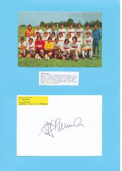 Dieter Schwemmle  VFB Stuttgart  Fußball Autogramm Karte  original signiert 