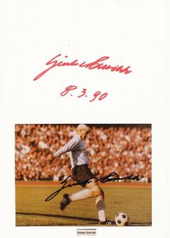 2  x  Günter Sawitzki  † 2020   VFB Stuttgart  Fußball Autogramm Karte  original signiert 