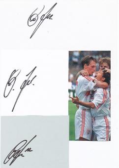 3  x  Heiko Gerber   VFB Stuttgart  Fußball Autogramm Karte  original signiert 