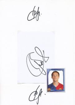 3  x  Alexander Hleb   VFB Stuttgart  Fußball Autogramm Karte  original signiert 