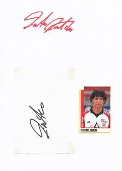 2  x  Krisztian Lisztes   VFB Stuttgart  Fußball Autogramm Karte  original signiert 