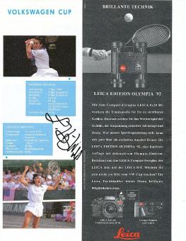 Conchita Martinez  Spanien  Tennis  Tennis Bild  original signiert 