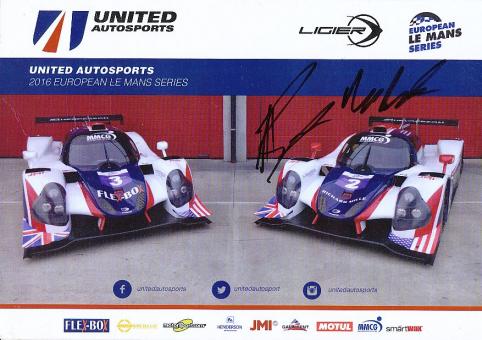 Ligier   Le Mans   Auto Motorsport  Autogrammkarte  original signiert 