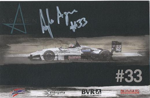 Ayla Agren  Mazda  Auto Motorsport  Autogrammkarte  original signiert 