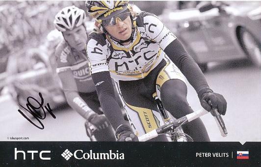 Peter Velits  Team HTC Highroad  Radsport  Autogrammkarte original signiert 