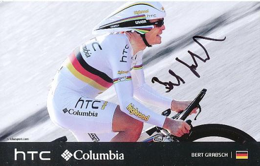 Bert Grabsch  Team HTC Highroad  Radsport  Autogrammkarte original signiert 