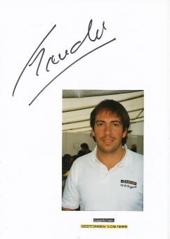 Gonzalo Rodriguez † 1999  Uruguay  Formel 3  Auto Motorsport  Autogramm Karte  original signiert 