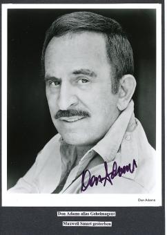 Don Adams † 2005   Film & TV Autogramm Foto  original signiert 
