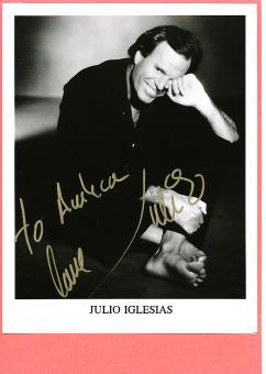 Julio Iglesias  Musik Autogramm Foto original signiert 