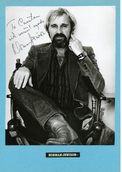 Norman Jewison  Regisseur  Film & TV Autogramm Foto  original signiert 